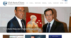 Desktop Screenshot of clubsantachiara.com