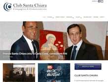 Tablet Screenshot of clubsantachiara.com
